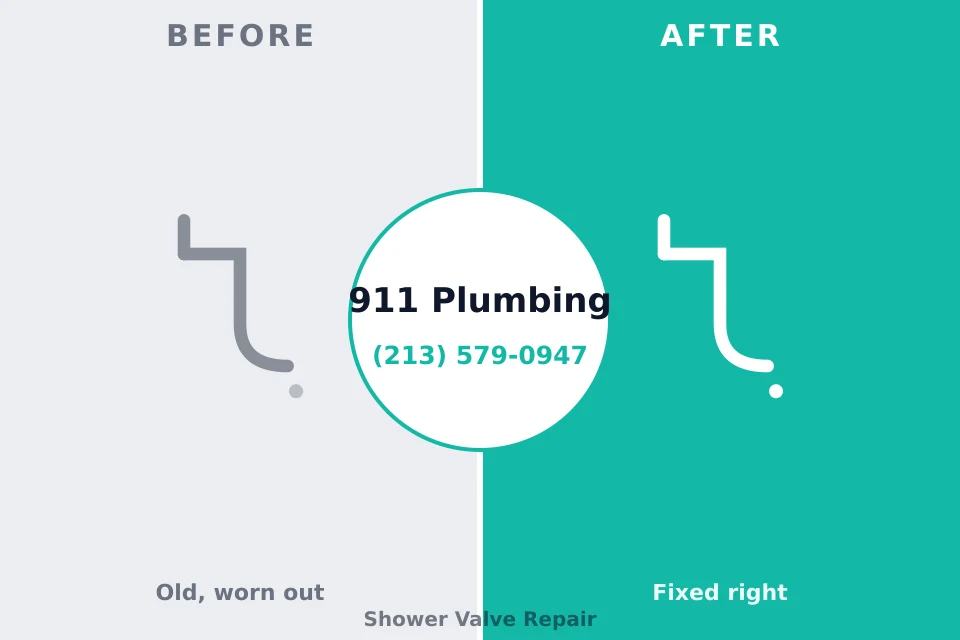 Before and after: plumbing repair Cape Coral, FL